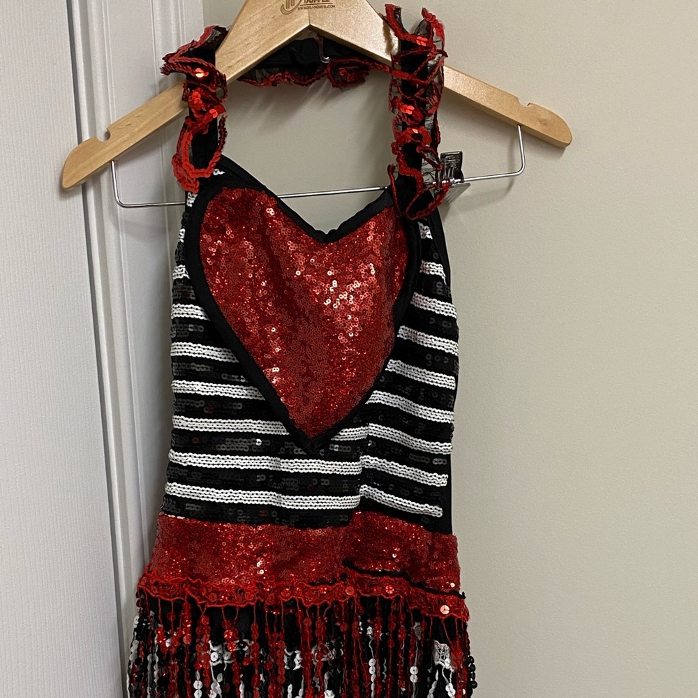 Glamour costumes heart dance costume